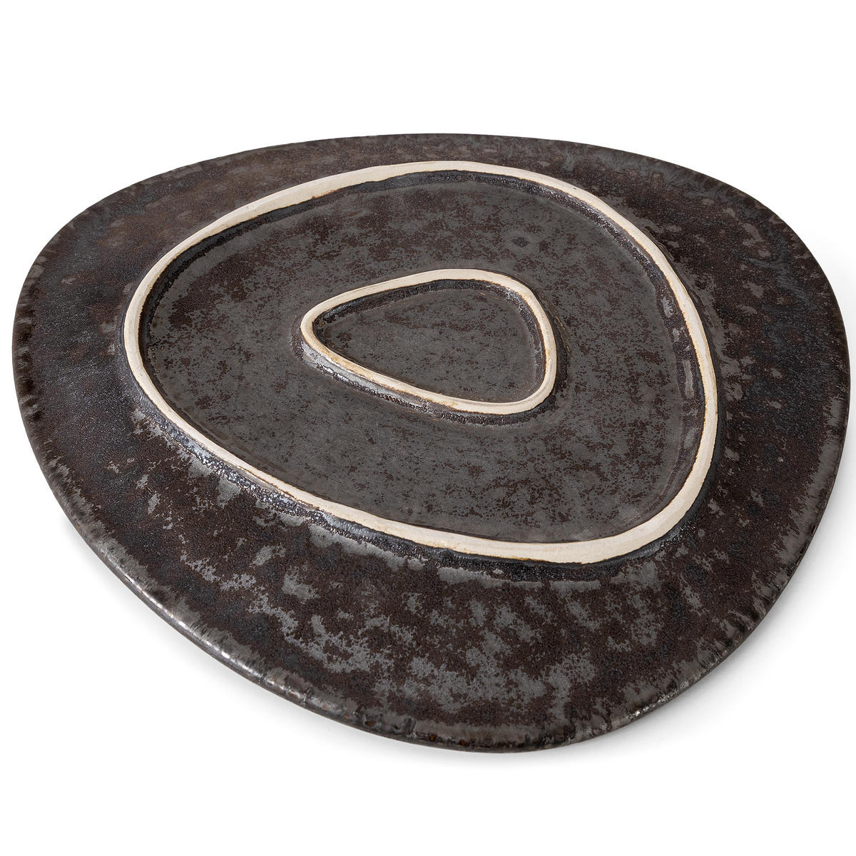 SPEISETELLER PRIMA 6-tlg, Salbeigrün - Salbeigrün, Keramik (28/30/2cm) - KONSIMO®