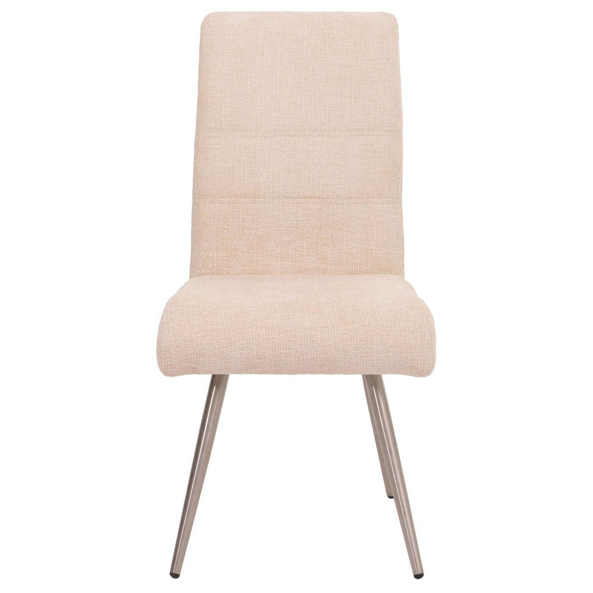 ESSZIMMERSTUHL Cremeweiß 6er-Set - Weiß, Textil (68/97/64cm) - MCW