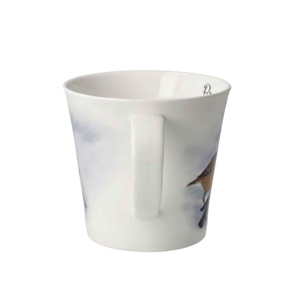 TEETASSE Vogel des Jahres 2023 Braunkehlchen, Fine Bone China, Bunt, 350 ml - Multicolor, Keramik (0.35L) - Goebel