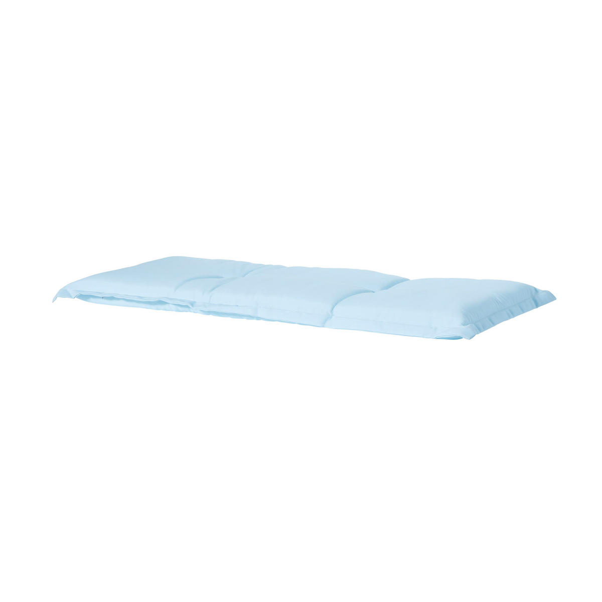 BANKKISSEN Panama 150/48 cm - Hellblau, Textil (150/48/7cm) - Madison