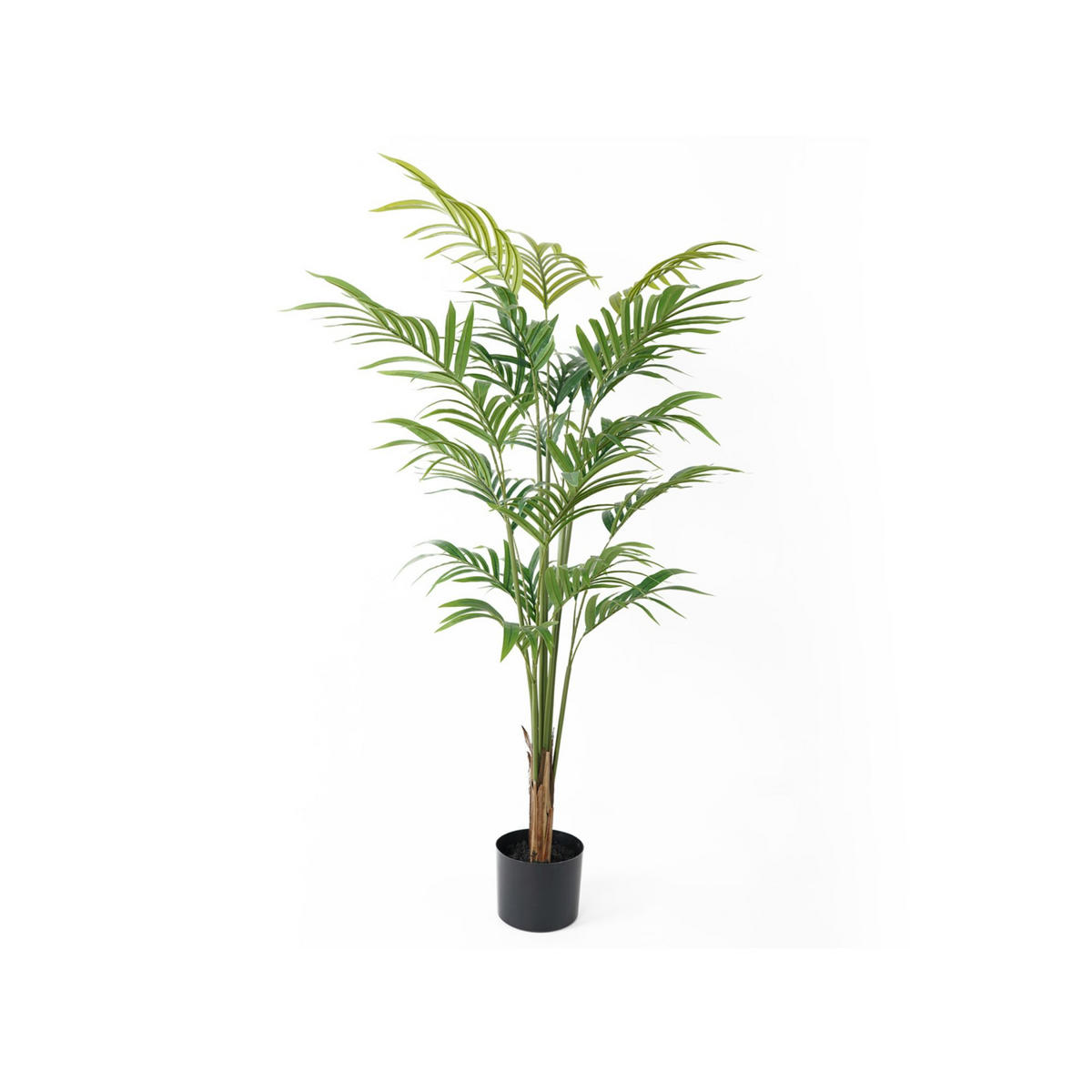 KÜNSTLICHE PFLANZE Palm Tree Grün 72/72/120 cm - Grün, Kunststoff (120cm) - Present Time