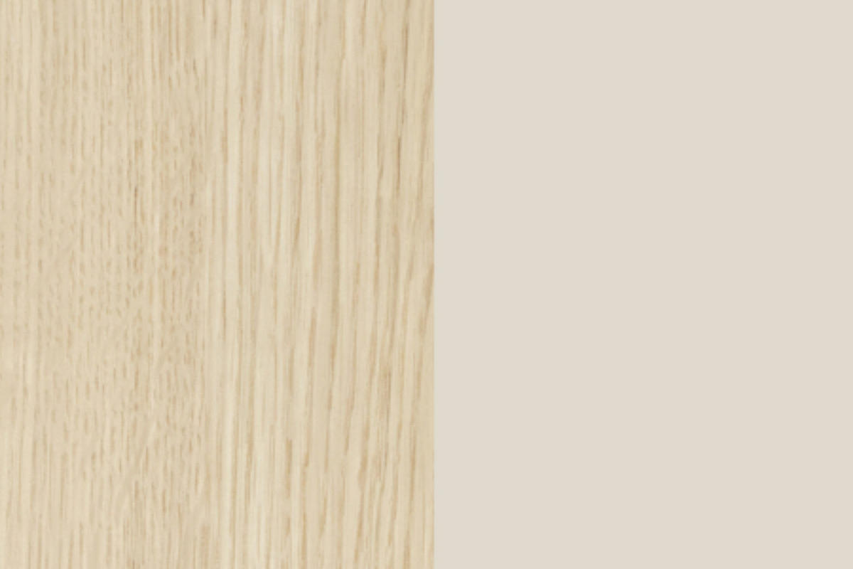 HOCHKOMMODE PAURO 03 103/160/42 cm in Eiche Mavelie / Macadamia - Eichefarben/Beige, Holzwerkstoff (103/160/42cm) - Deine Möbel 24