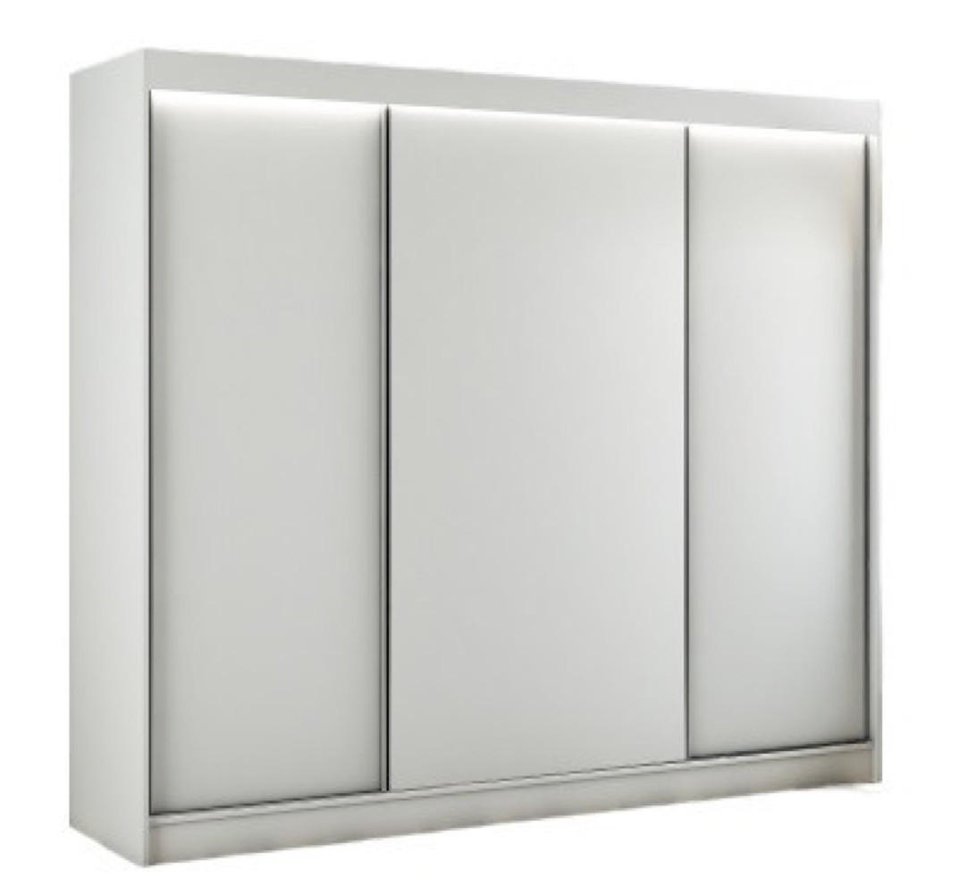Sepro Meble Schiebetür-Schrank Weiß 250x215x61 cm
