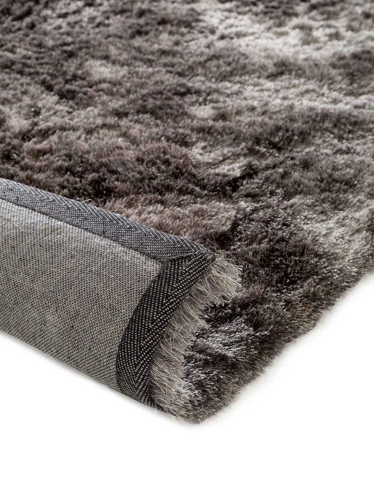 HOCHFLORTEPPICH Whisper Grau 140x200 cm - Grau, Textil (140/200cm) - benuta Nest