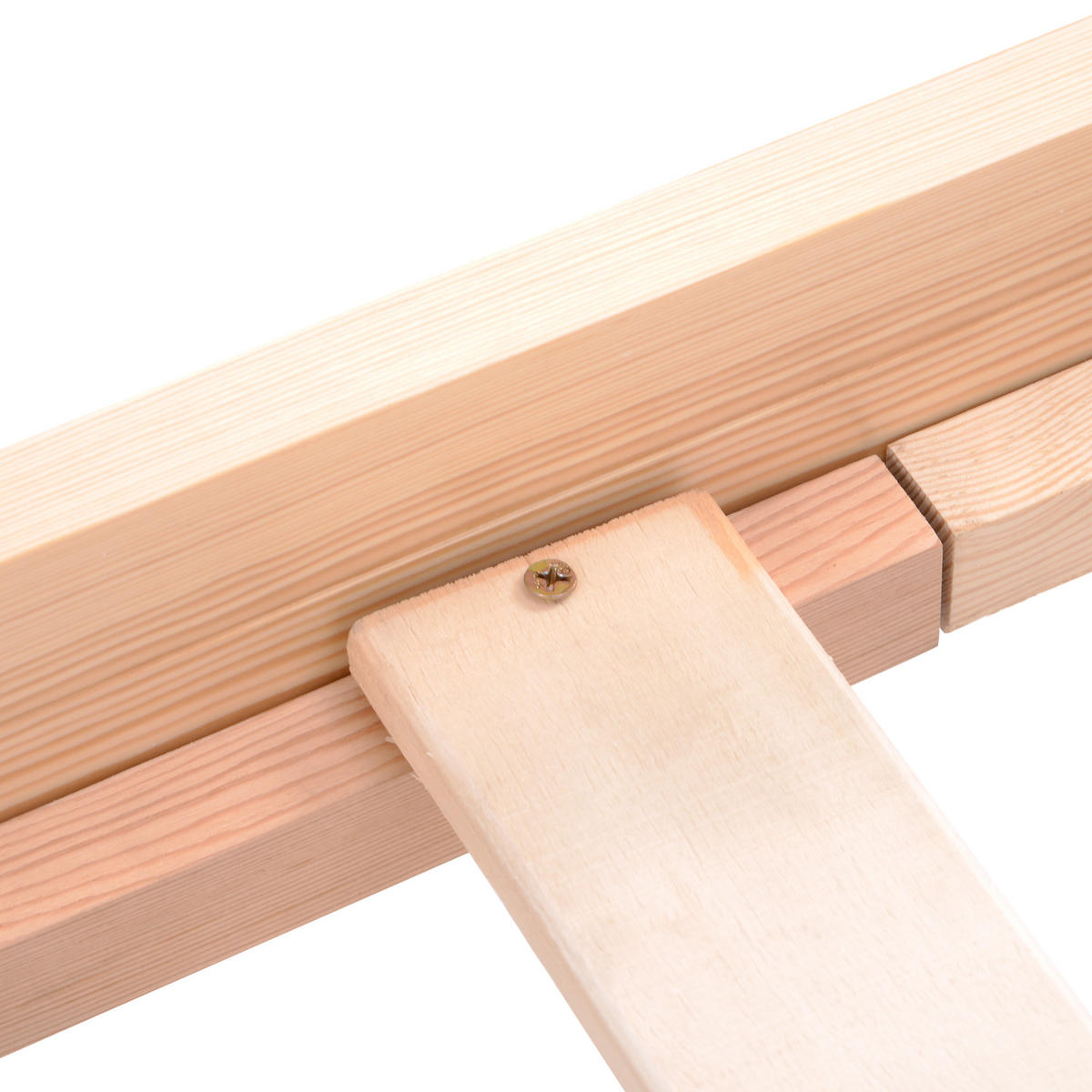 MASSIVHOLZBETT Natur 200/140 cm - Beige, Holz - Urban Meuble