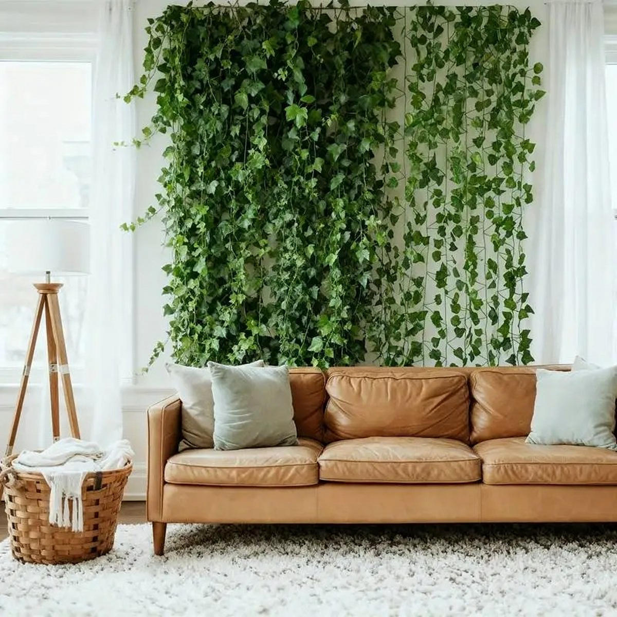 DEKORATIONSGIRLANDE IvyStyle Grün 24-teilig - Grün, Kunststoff (80cm) - Coonoor