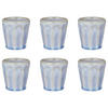 ESPRESSOTASSE (6er Set) Bergamo - Pastellblau, Keramik (0.07L) - Butlers