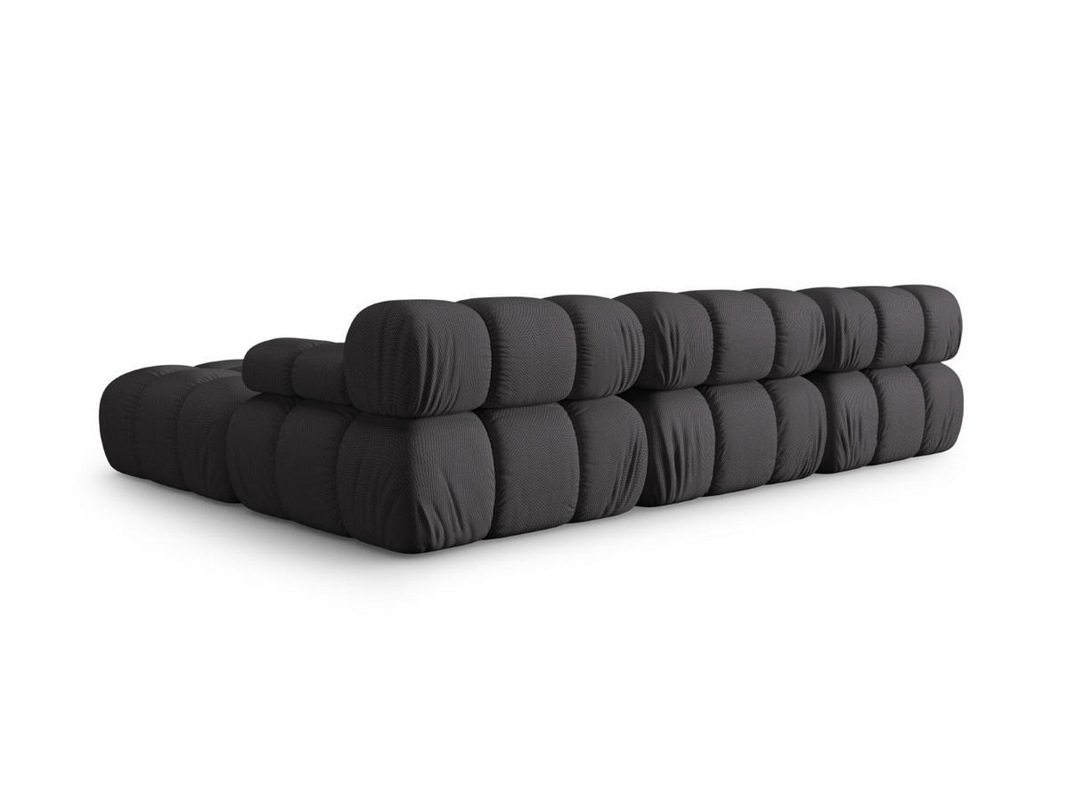 SOFA modular Bellis aus 3D-Stoff Expresso 4 Sitzplätze - Graubraun, Textil (188/70/282cm) - Micadoni
