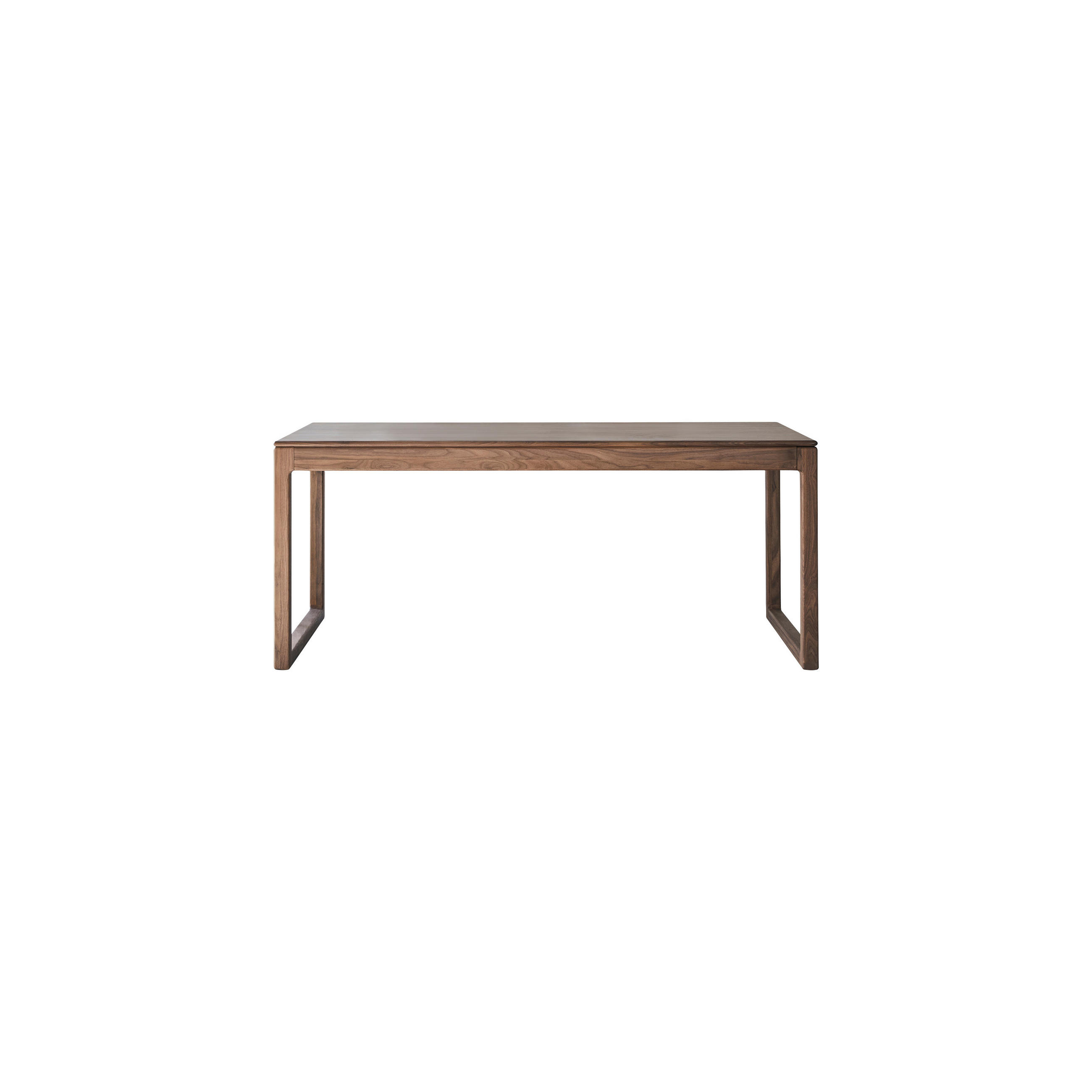 TISCH Arto Braun aus Walnuss - Braun, Holz (90/260/75cm) - Tikamoon
