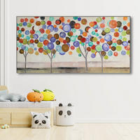 ÖLGEMÄLDE XXL Bunt 200/100 cm - Multicolor, Holz/Textil (6.68/100cm) - KUNSTLOFT