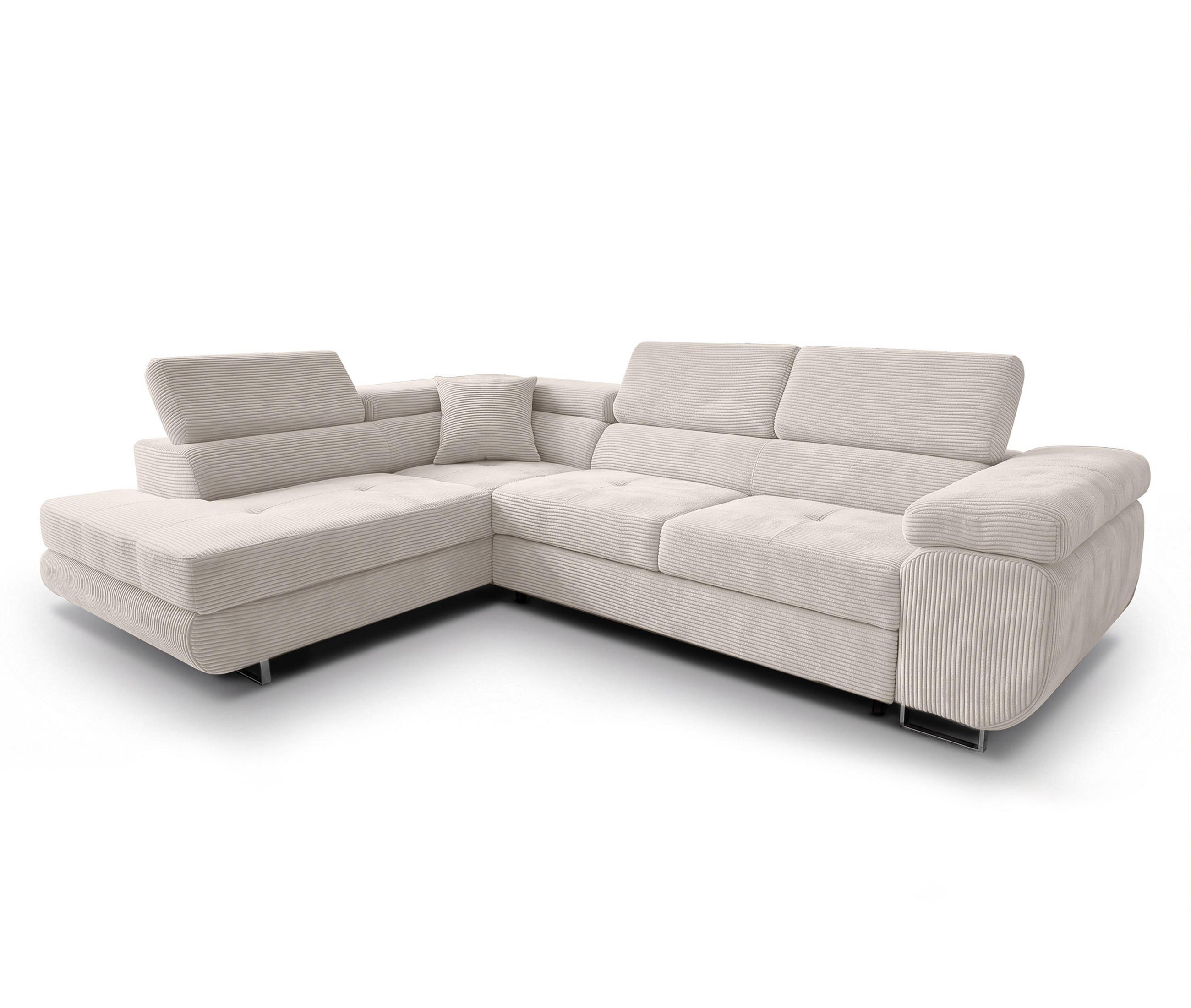 AX Living Ecksofa Creme 276x203 cm