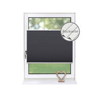 PLISSEE Thermo Basic 100 x 210cm Klemmfix ohne Bohren - Grau, Textil (100/210cm) - Deco-Raum