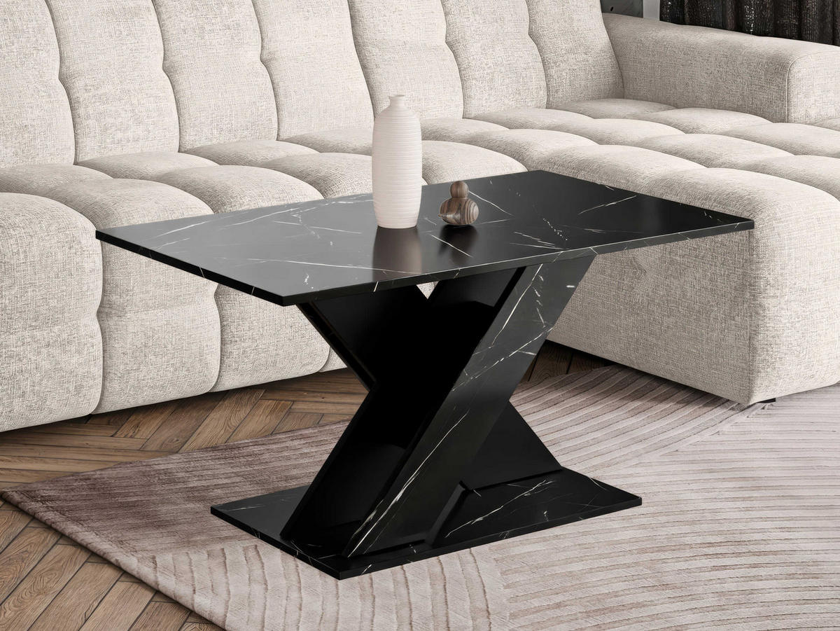 COUCHTISCH Toxx - Schwarz, Holzwerkstoff (60/110/55cm) - MIRJAN24