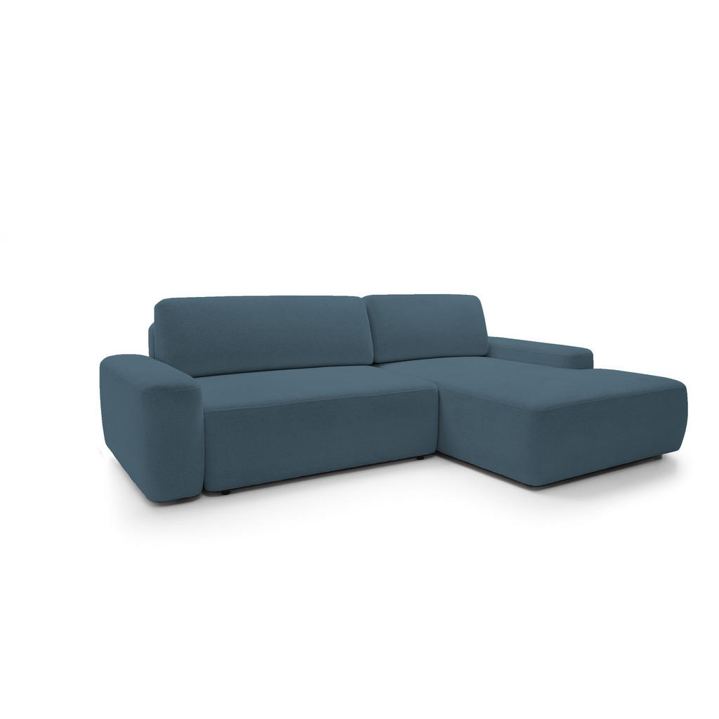Thumbnail - DomoHome Ecksofa, Smaragdgrün, Textil, Rechteckig, 264x162 cm, Wohnzimmer, Sofas & Couches, Wohnlandschaften, Ecksofas