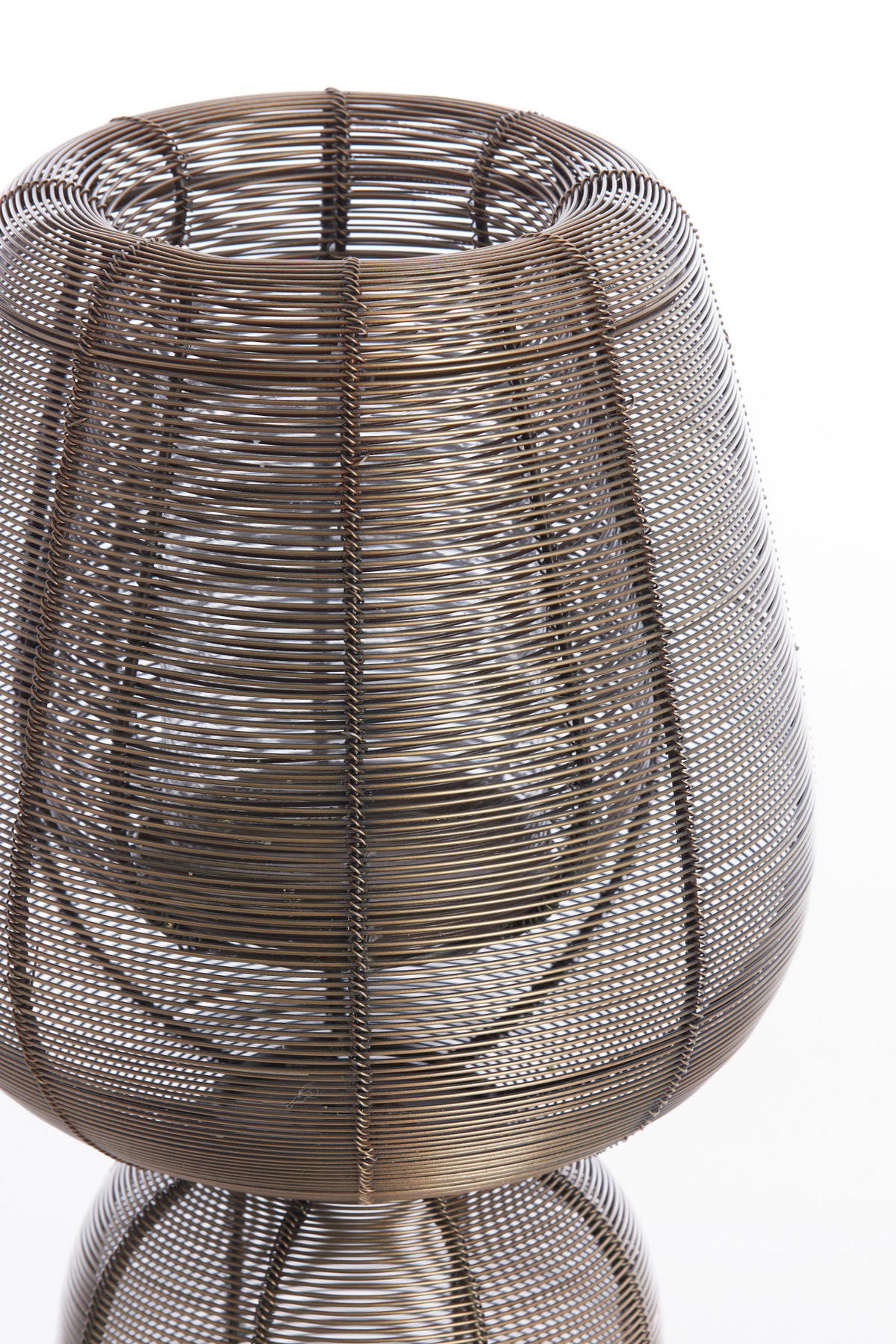 WINDLICHT Fellini Bronze Ø18/41,5 cm - Bronzefarben, Metall (18/41.5/18cm) - Light & Living