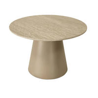 COUCHTISCH rund Beige 60/60/40 cm - Beige, Holzwerkstoff (60/60/40cm) - Furnhouse