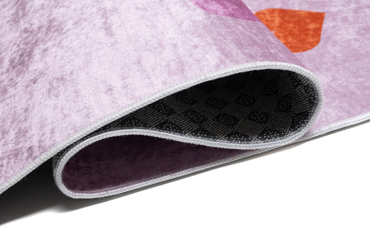 TEPPICH EMMA Rosa 160/230 cm - Rosa, Kunststoff (160/230cm) - Tapiso