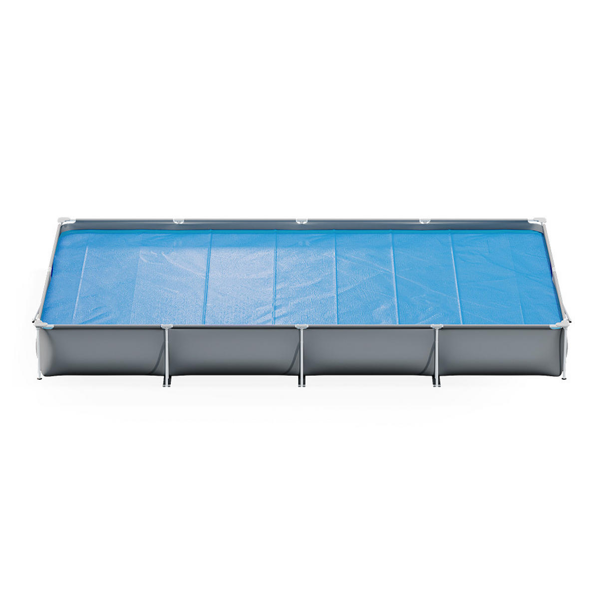 SOLARFOLIE Blau 700 cm robuste 400µ My Solarplane - Dunkelblau, Kunststoff (700/400cm) - OK-Living