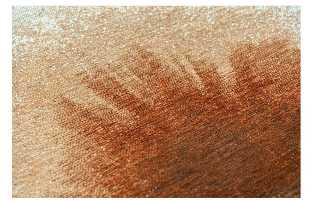 TEPPICH modern Flachgewebe GLOBE Orange 240 x 340 cm - Orange, Textil (240/340cm) - Novatrend