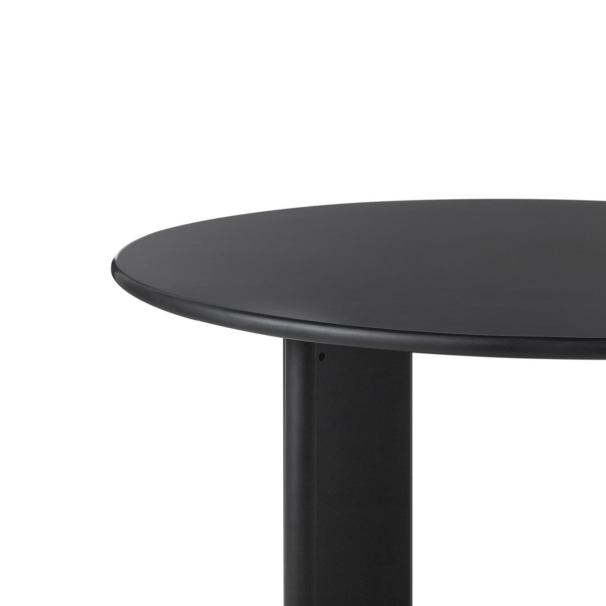 ESSTISCH 120/120 cm Schwarz Cosmo - Schwarz, Holzwerkstoff (120/120/75cm) - Beliani