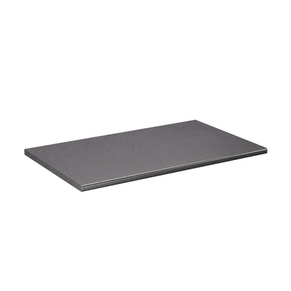 KÜCHENARBEITSPLATTE R-Line, Granit, 100 cm - Anthrazit, Holzwerkstoff (100/2.8/60cm) - Vicco