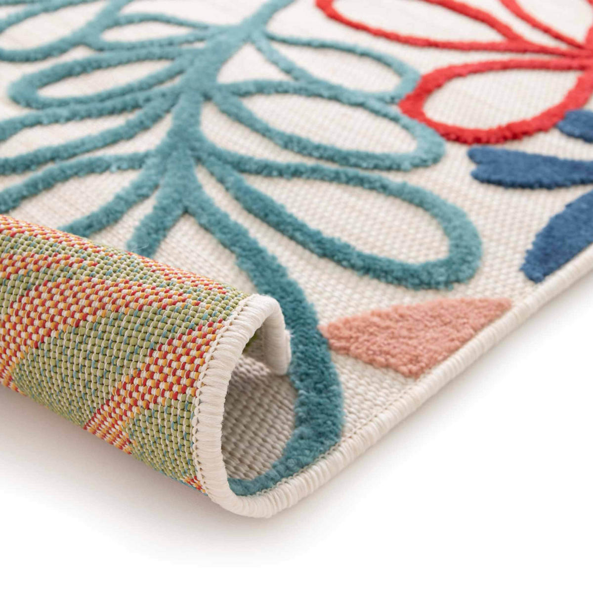 TEPPICH, Weiß - Weiß, Textil (200/290cm) - Oviala