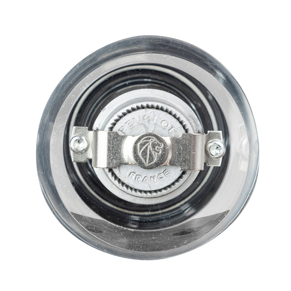 PFEFFERMÜHLE Oslo 14cm Acryl Edelstahl Stahlmahlwerk - Transparent, Kunststoff (5.8/14/5.8cm) - PEUGEOT