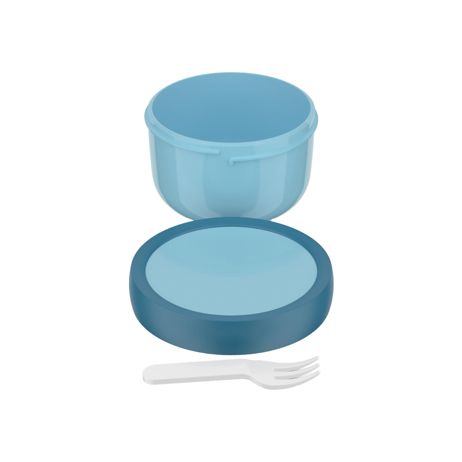 FRUCHTBOX Campus Cool Blue 300 ml - Blau, Kunststoff (6.7/10.4/6.7cm) - Mepal