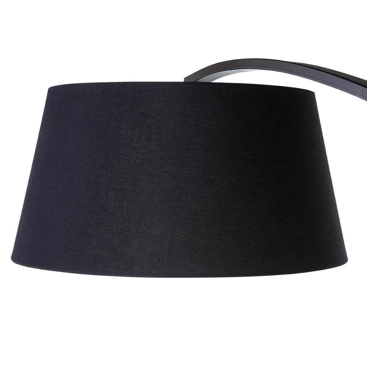STEHLAMPE Benue 50/160/188 cm - Schwarz, Metall (50/160/188cm) - Beliani