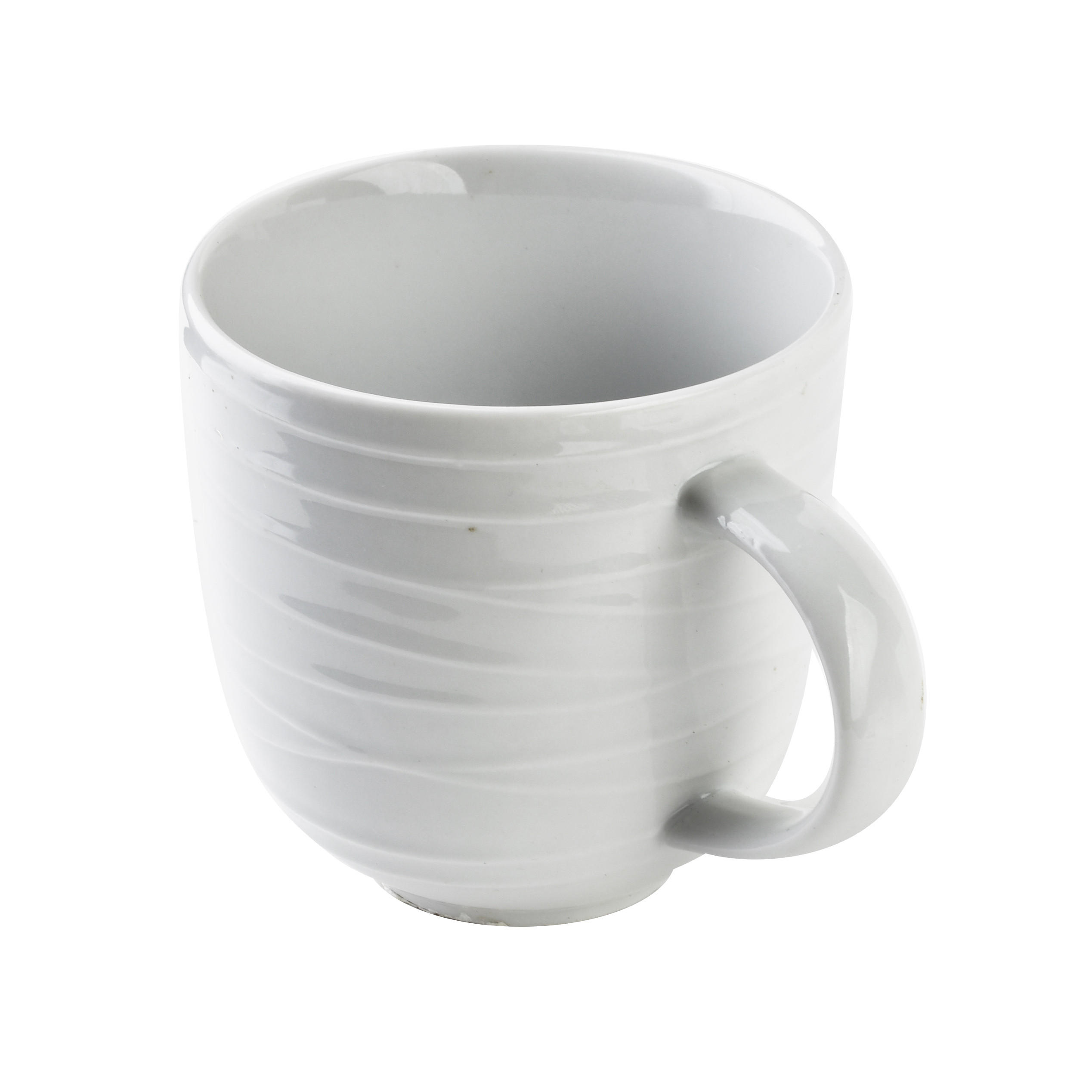 BECHER Basic Weiß 13/10/10 cm Keramik - Weiß, Keramik (0.31L) - Mondex