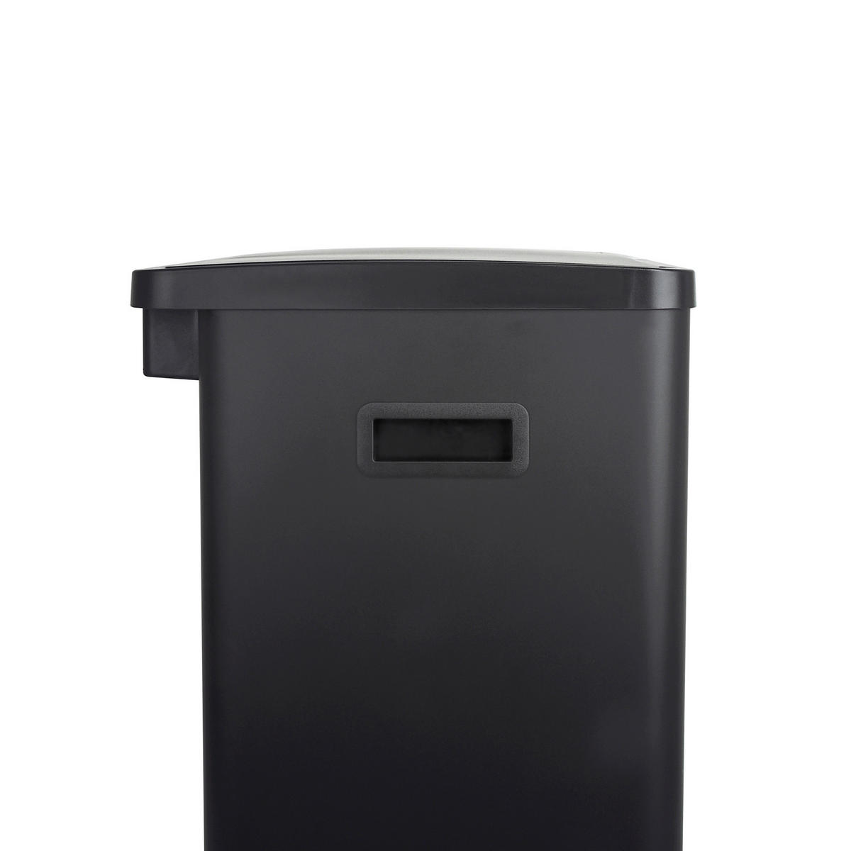 MÜLLEIMER SR2X30 60L Schwarz - Schwarz, Metall (57/60/34cm) - SVITA