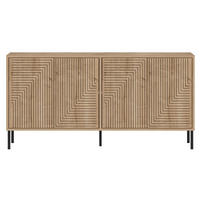 BUFFETSCHRANK evolet beige - Beige, Holz (36/75/150cm) - Habitat Garten
