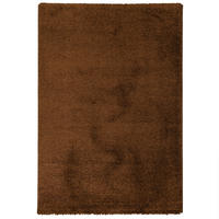 HOCHFLOR LANGFLOR TEPPICH ALOHA - Braun, Textil (140/200cm) - Pergamon