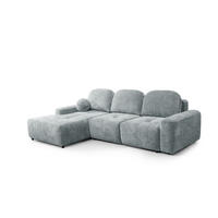 ECKSOFA Argos In Vibe - Blaugrau, Holzwerkstoff/Textil (170/267cm) - Fun Möbel