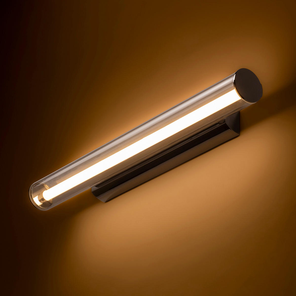 WANDLEUCHTE RIVIER LED 59 Chrom 12 W - Chromfarben, Metall (20/25/15cm) - Rendl