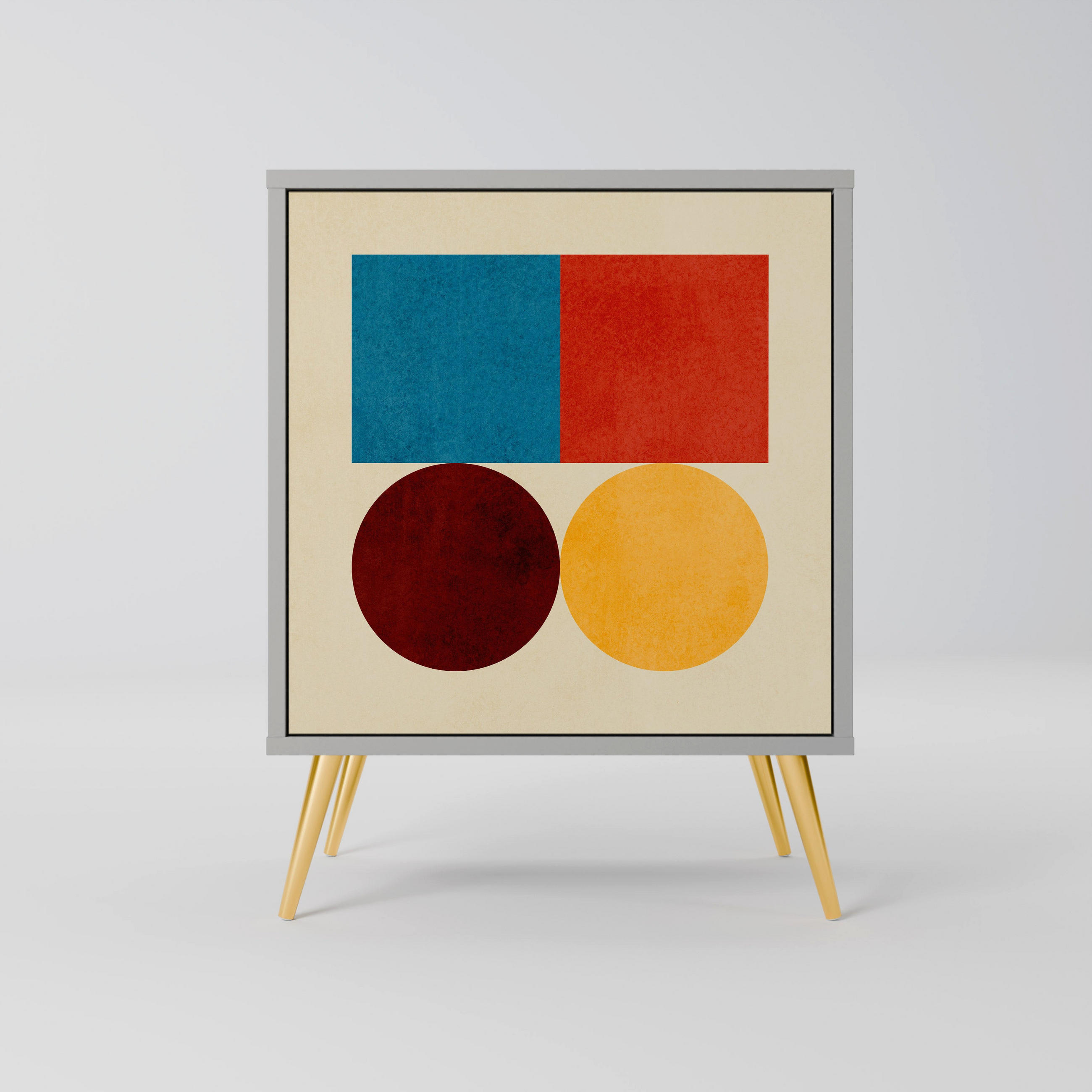 SpaceRebels Sideboard Grau 57.5x75.5x42 cm