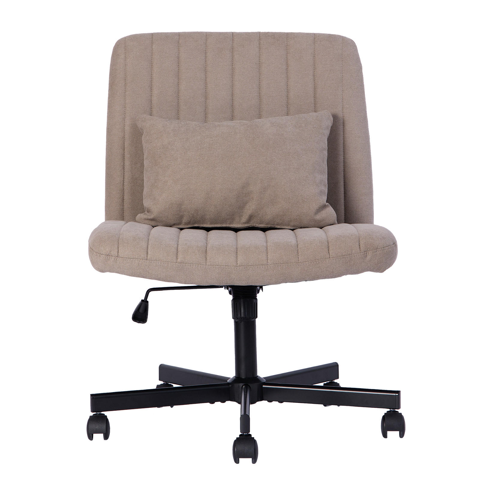 BÜROSTUHL Khaki - Grün, Metall (21.5/33/25.2cm) - PANGIVO