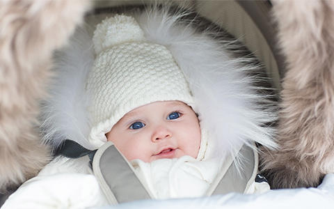Babykleidung im Winter