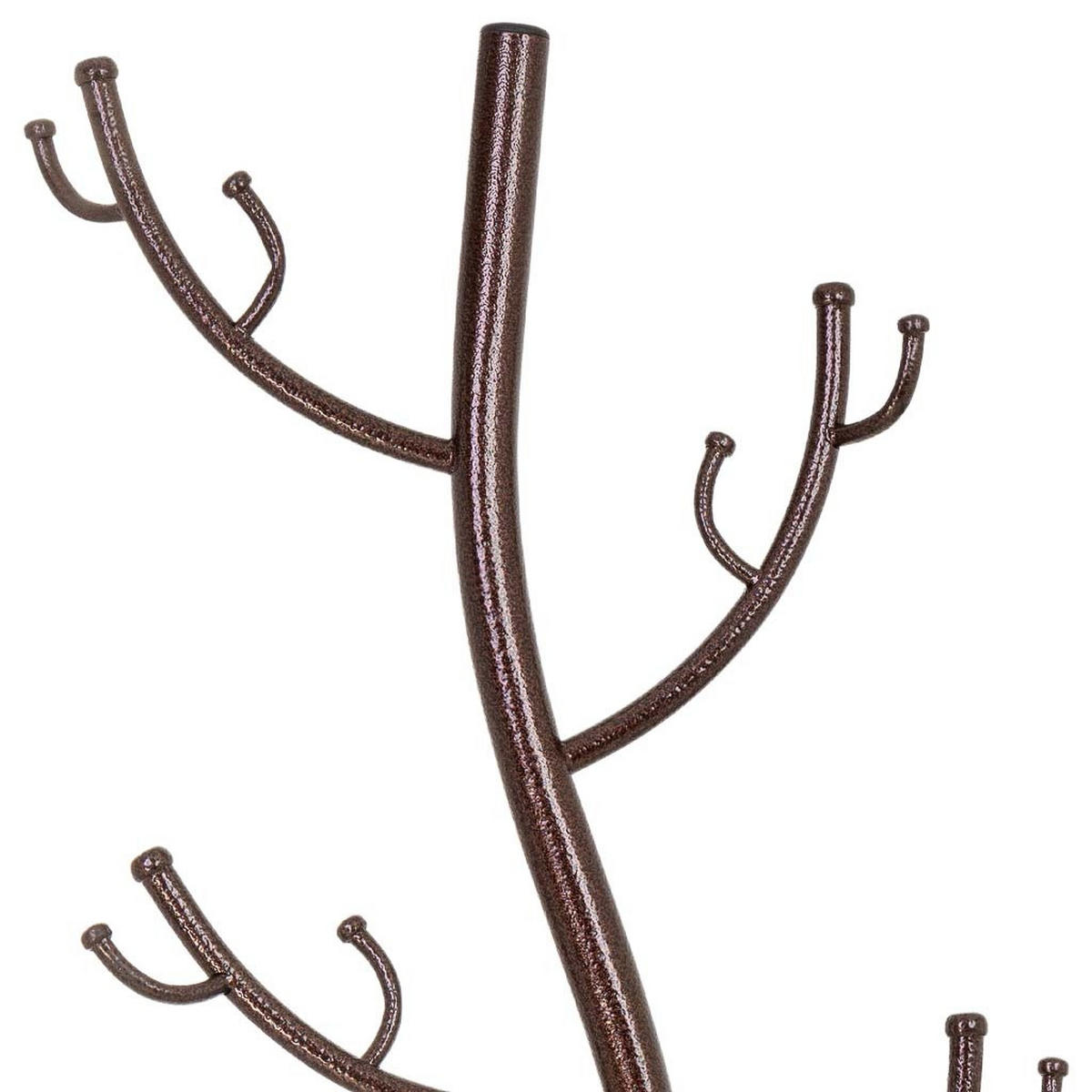 GARDEROBENSTÄNDER - Braun, Metall (35/175/35cm) - Wanderlust