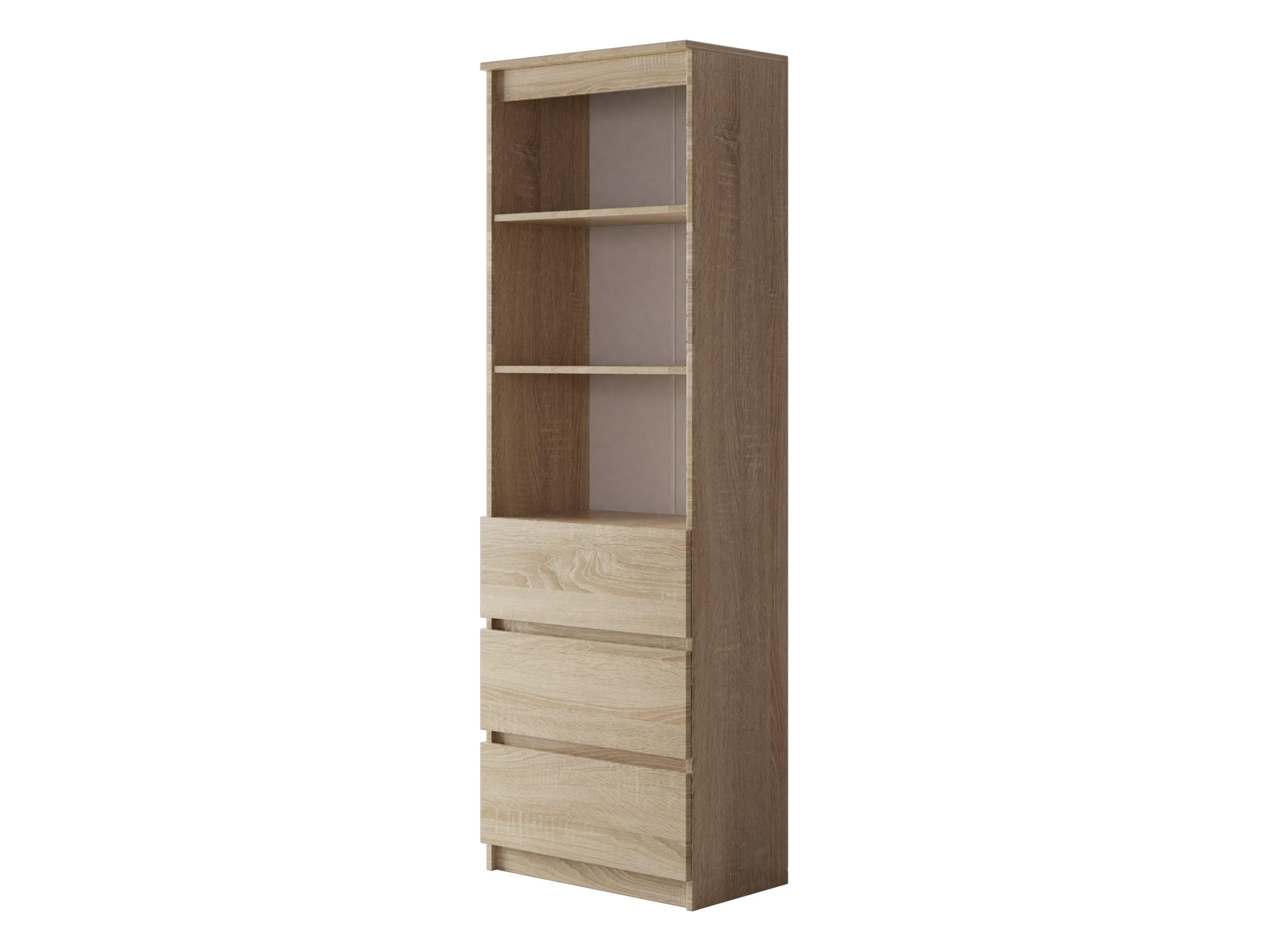 BÜCHERREGAL Office RS - Sonoma Eiche, Holzwerkstoff (60/180/35cm) - MIRJAN24
