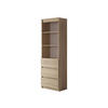 BÜCHERREGAL Office RS - Sonoma Eiche, Holzwerkstoff (60/180/35cm) - MIRJAN24