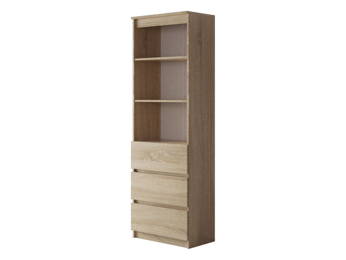 BÜCHERREGAL Office RS - Sonoma Eiche, Holzwerkstoff (60/180/35cm) - MIRJAN24