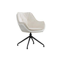 STUHL Kunstleder mit 360°-Drehfunktion, DE-42311, Beige - Beige, Metall (66/80/67.5cm) - ComfortXL