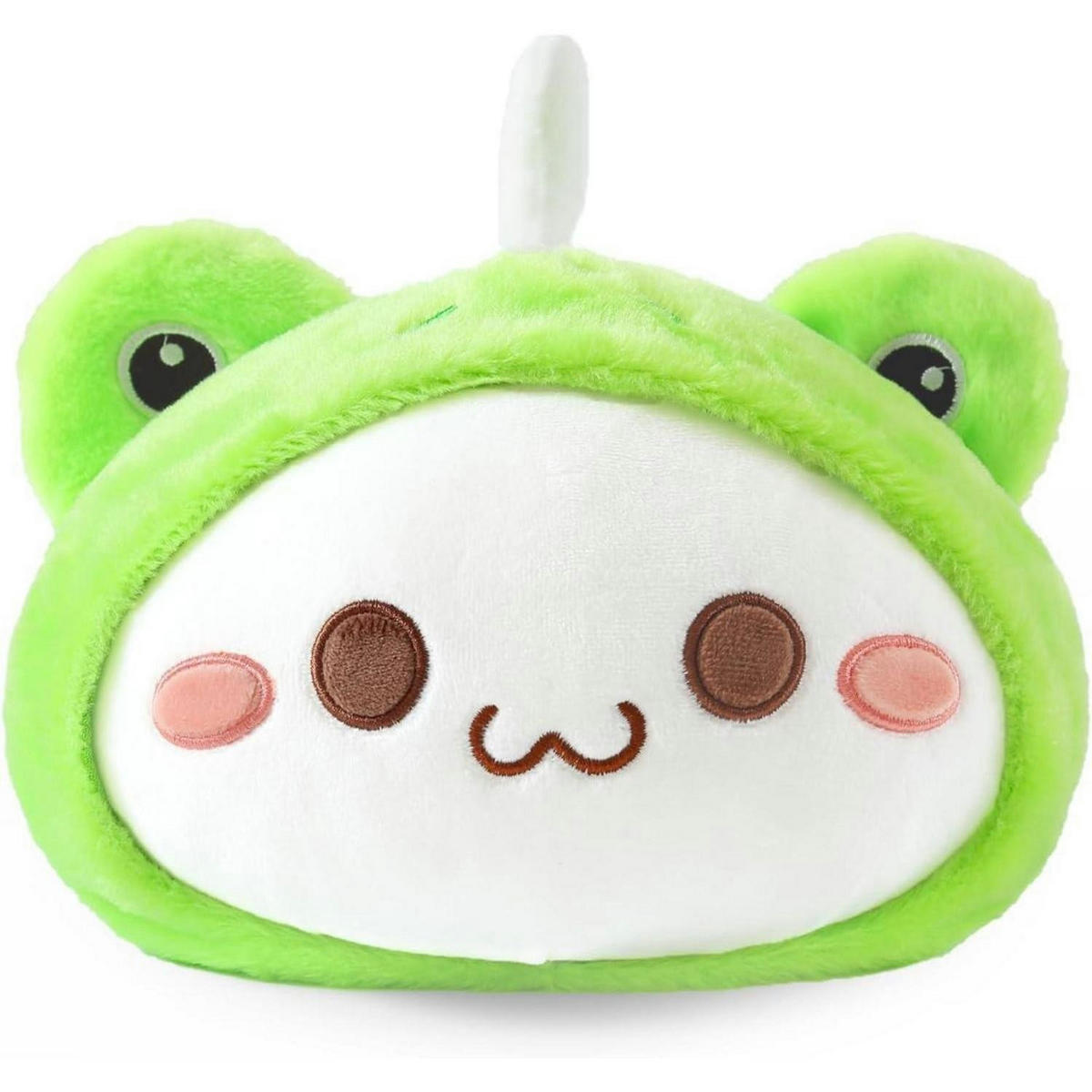 PLÜSCHTIER Frosch Katze 30 cm - Grün, Textil (20/20cm)