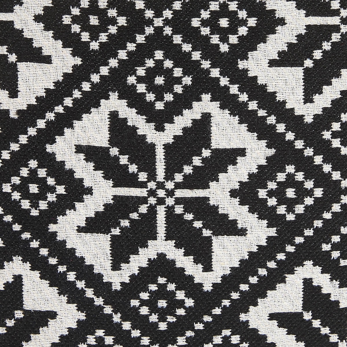 DEKOKISSEN 2er-Set Creme 45/45 cm Beskoz - Creme, Naturmaterialen/Textil (45/45cm) - Beliani