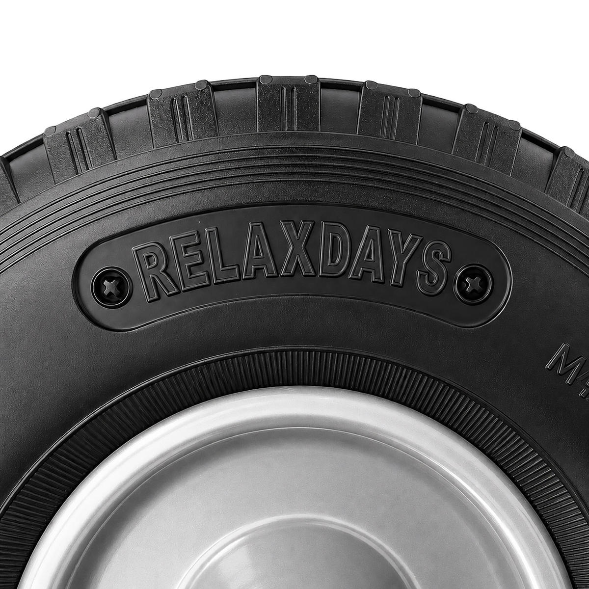 2XOTOČNÉ kolo - různobarevná, kov/plast (13.5/29/26cm) - Relaxdays