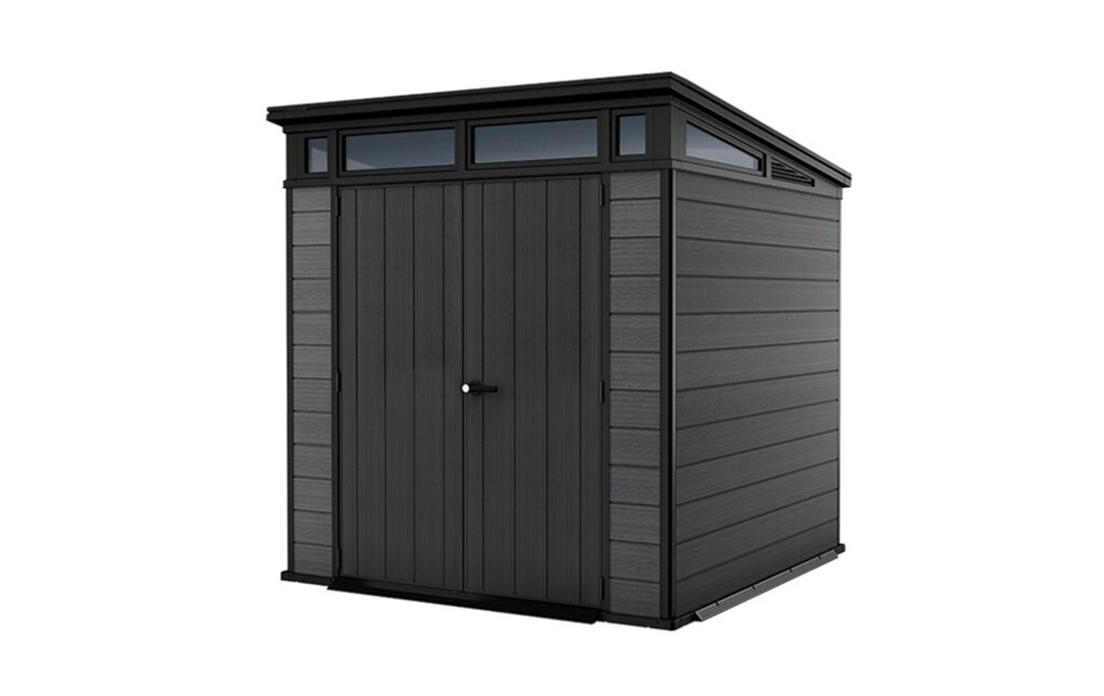GARTENHAUS Cortina - Grau, Kunststoff (218/226/216cm) - Keter