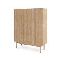 KOMMODE Anawa - Braun, Holz (97/122/37cm) - Pillovely