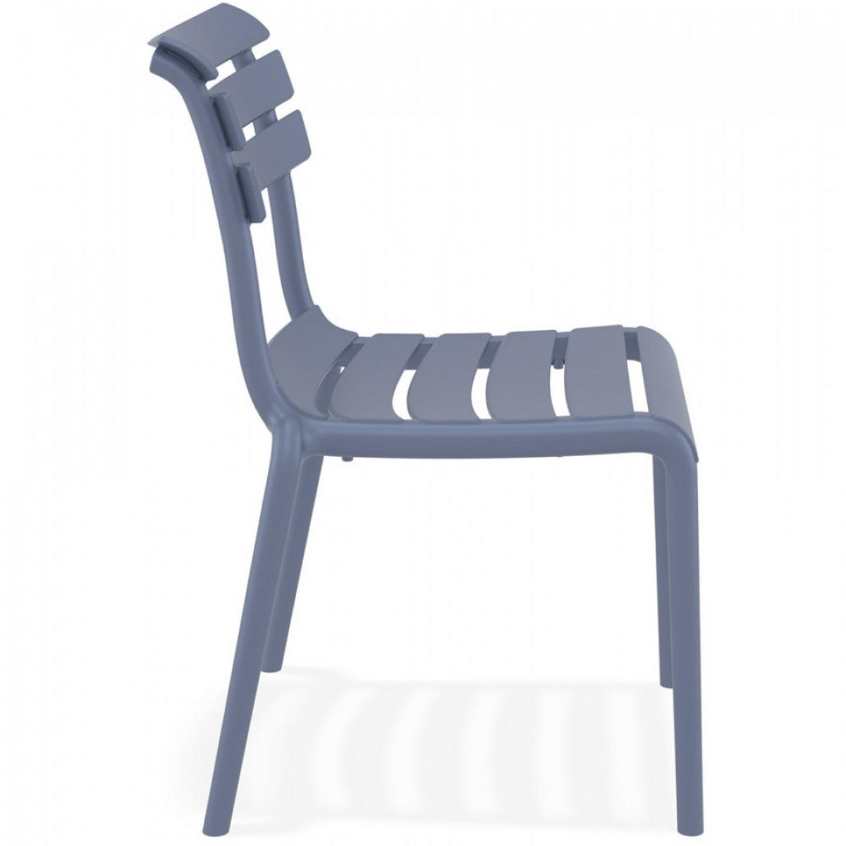 STUHL grau 50x84x59cm - Grau, Kunststoff (50/84/59cm) - AlterEgo