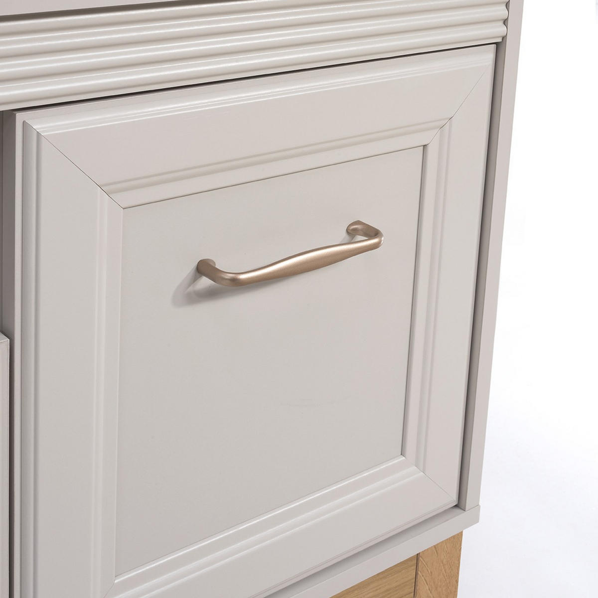 TV-LOWBOARD Windsor W-8 135,5 x 61,5 x 40,5 cm Kaschmir - Kaschmir/Eichefarben, Eichenholz/Holzwerkstoff (135.5/61.5/40.5cm) - Koseto